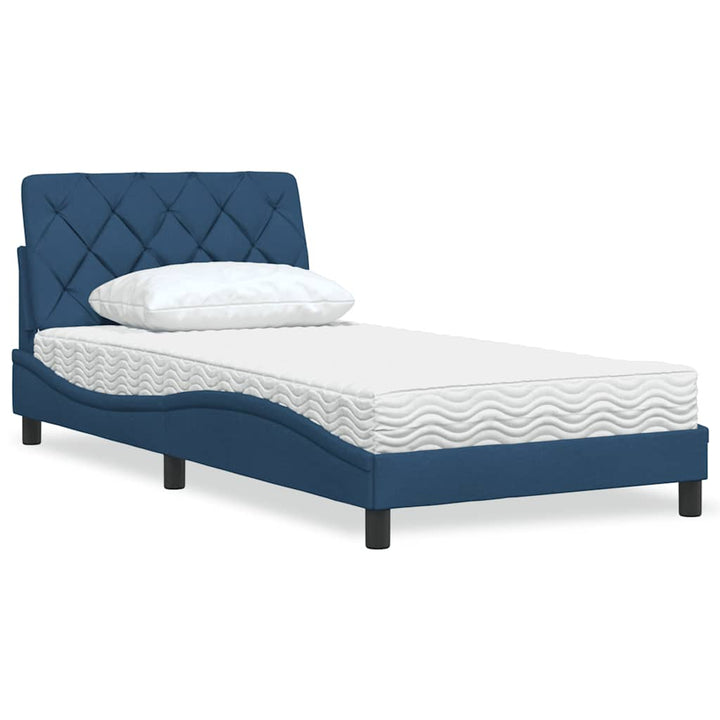Lit Avec Matelas Tissu