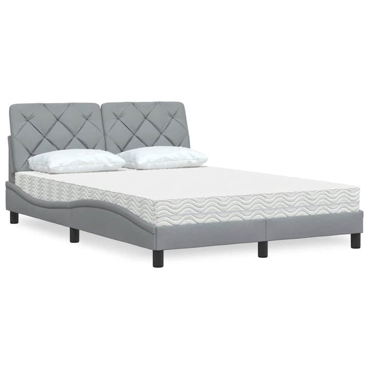 Lit Avec Matelas Tissu