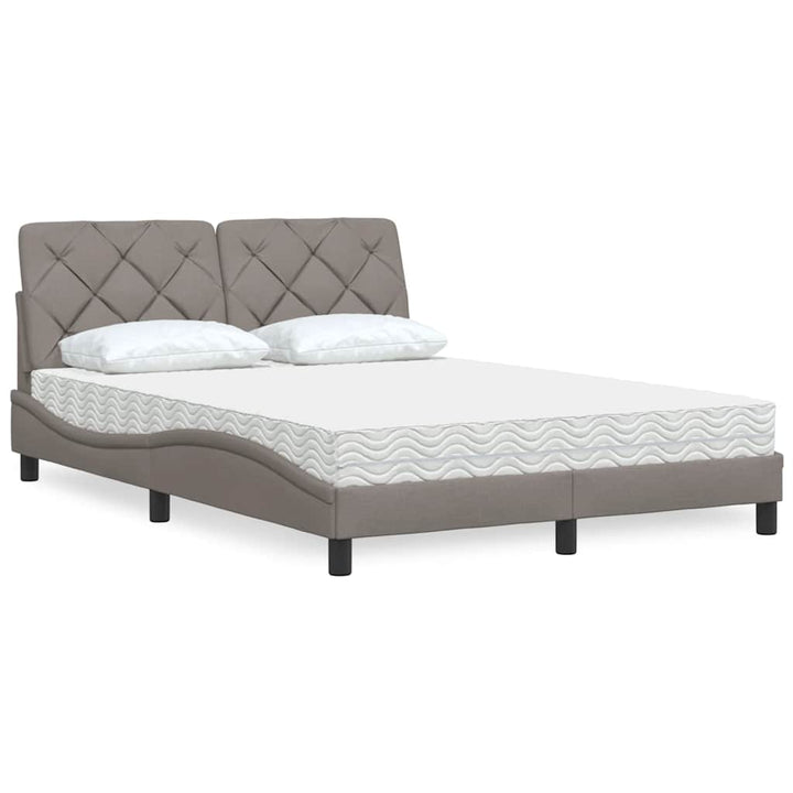 Lit Avec Matelas Tissu