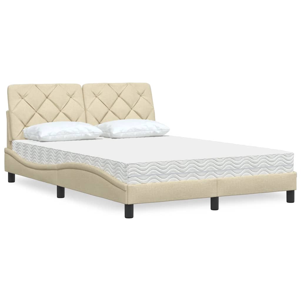 Lit Avec Matelas Tissu