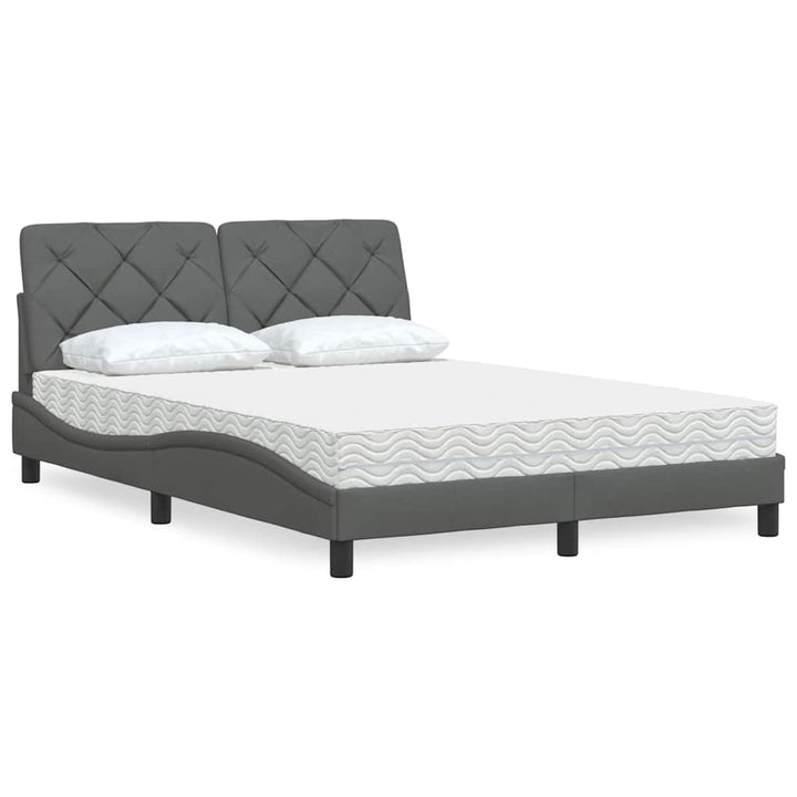 Lit Avec Matelas Tissu