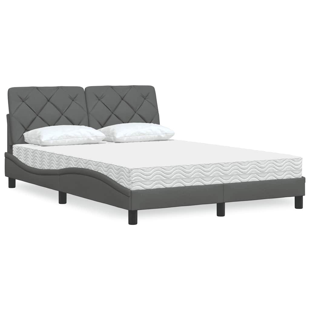 Lit Avec Matelas Tissu