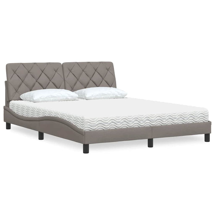Lit Avec Matelas Tissu