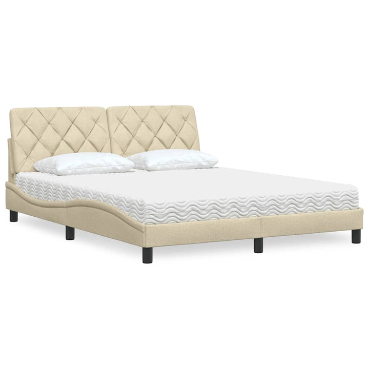 Lit Avec Matelas Tissu