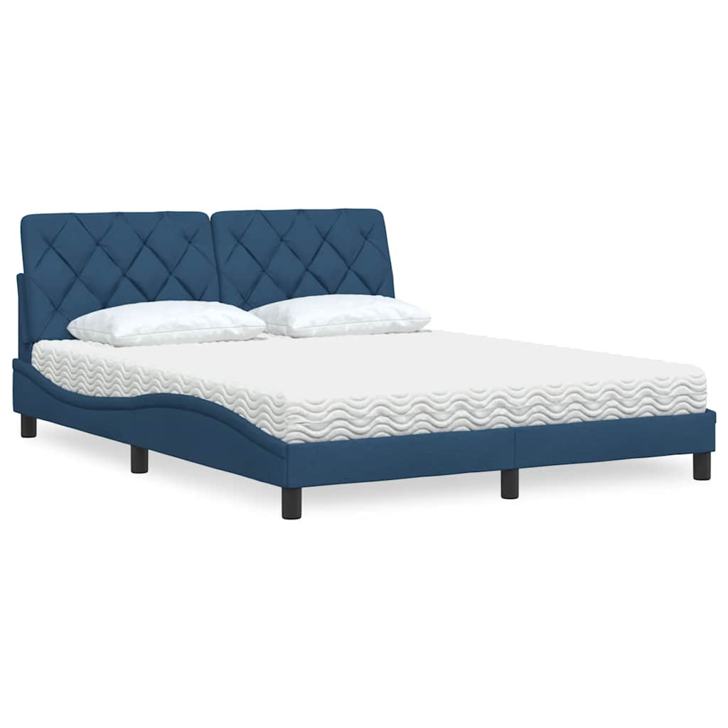 Lit Avec Matelas Tissu