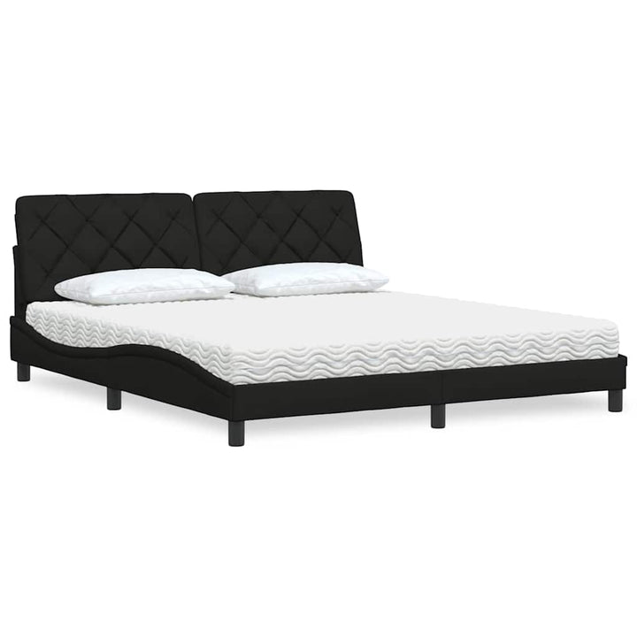 Lit Avec Matelas Tissu