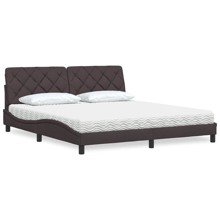 Lit Avec Matelas Tissu