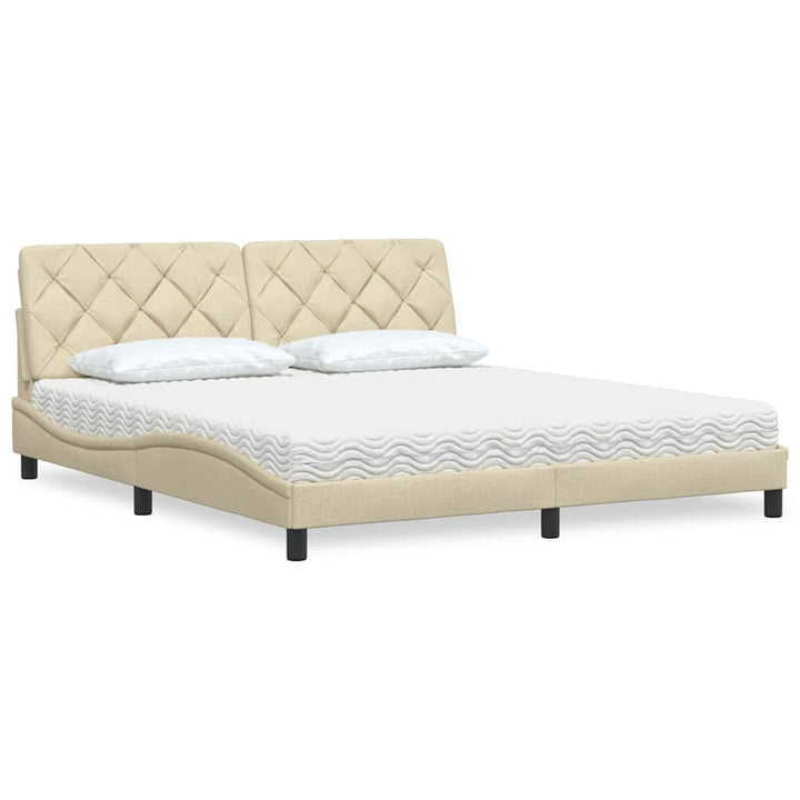 Lit Avec Matelas Tissu