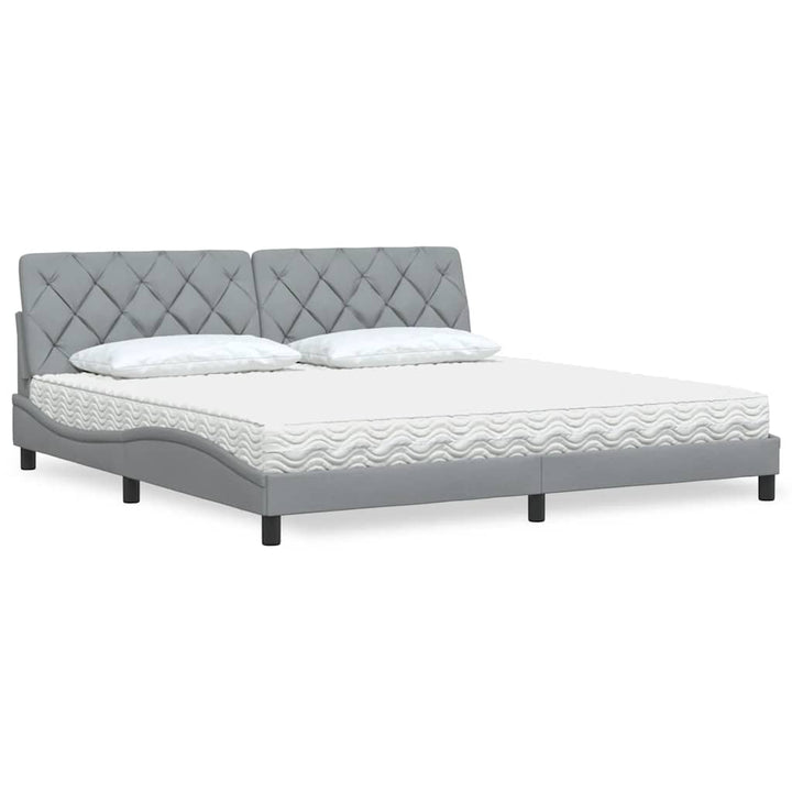 Lit Avec Matelas Tissu