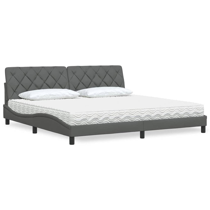 Lit Avec Matelas Tissu