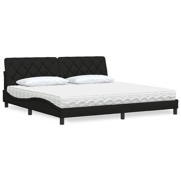 Lit Avec Matelas Tissu