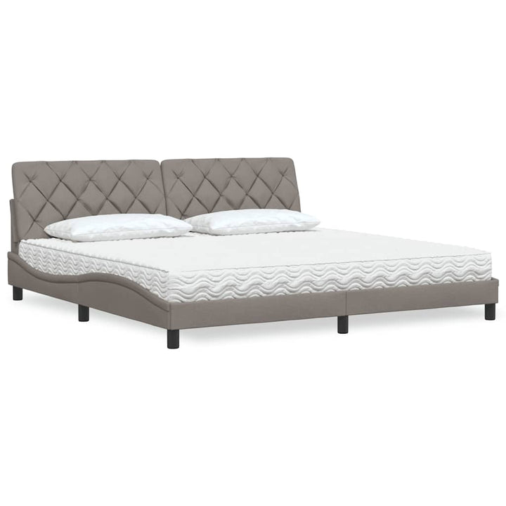 Lit Avec Matelas Tissu