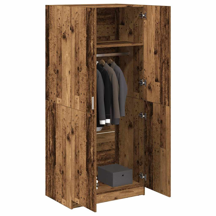 Garde-Robe 90X52X200 Cm Bois D'ingénierie