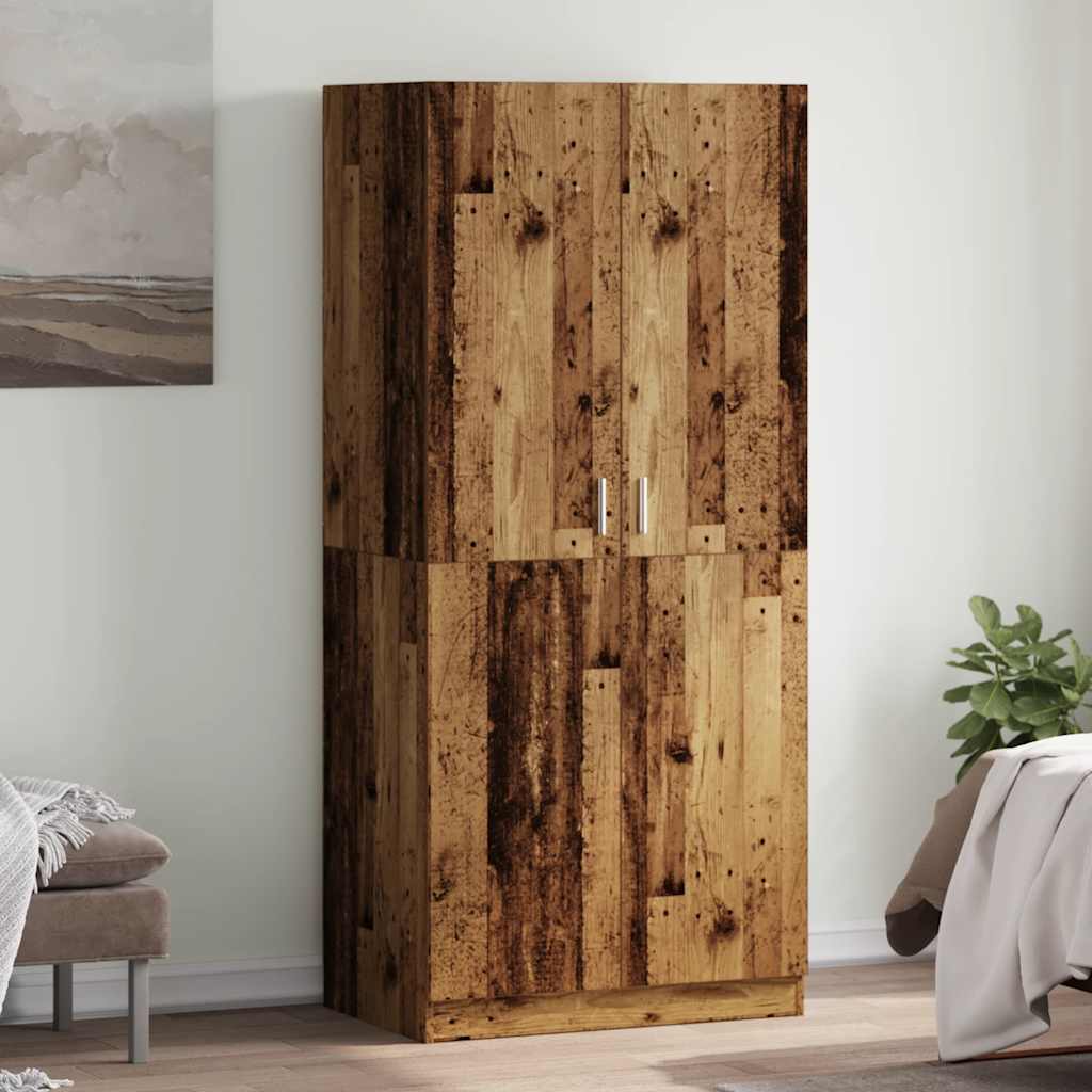 Garde-Robe 90X52X200 Cm Bois D'ingénierie