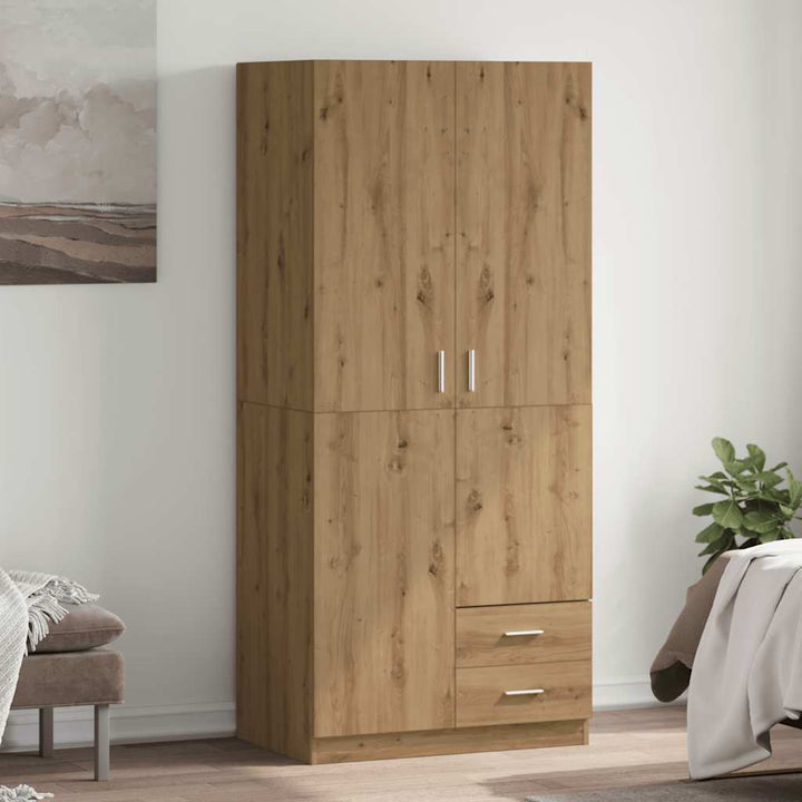 Garde-Robe 80X52X180 Cm Aggloméré
