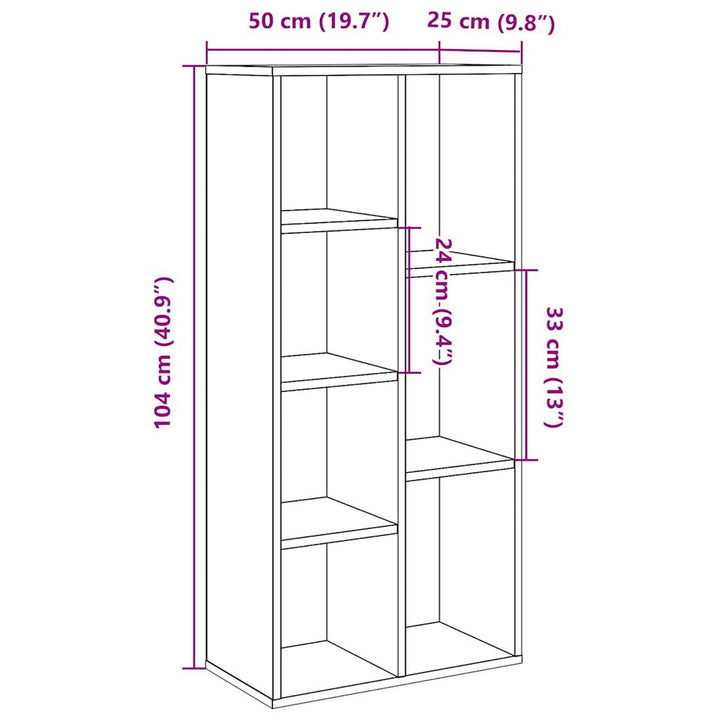 Bibliothèque 50X25X104 Cm