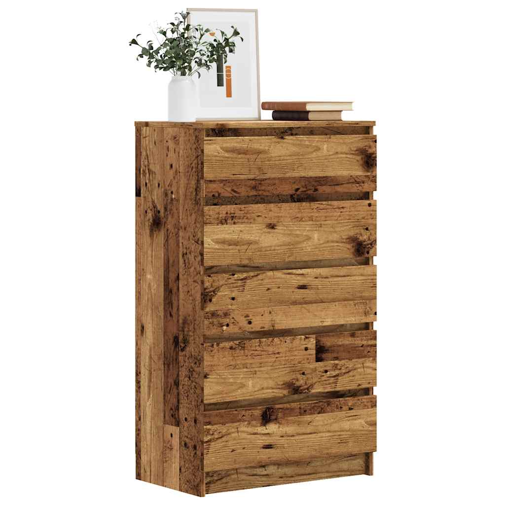 Commode 60X36X103 Cm Bois D'ingénierie