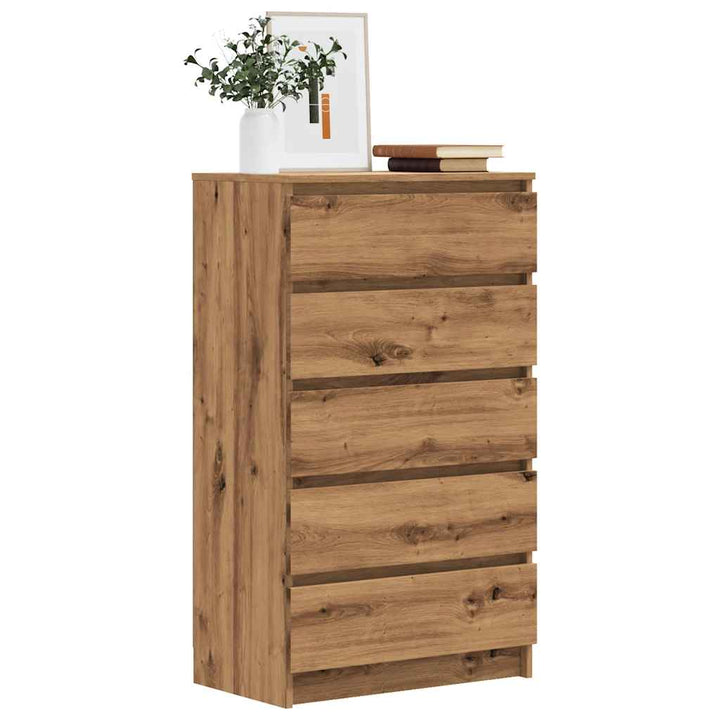 Commode 60X36X103 Cm Bois D'ingénierie