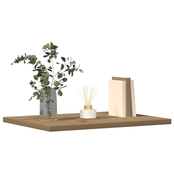 Panneau De Bibliothèque 4 Pcs 40X30X1,5 Cm Chêne Artisanal
