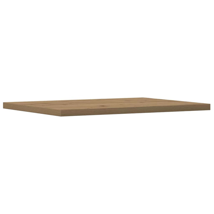 Panneau De Bibliothèque 4 Pcs 40X30X1,5 Cm Chêne Artisanal