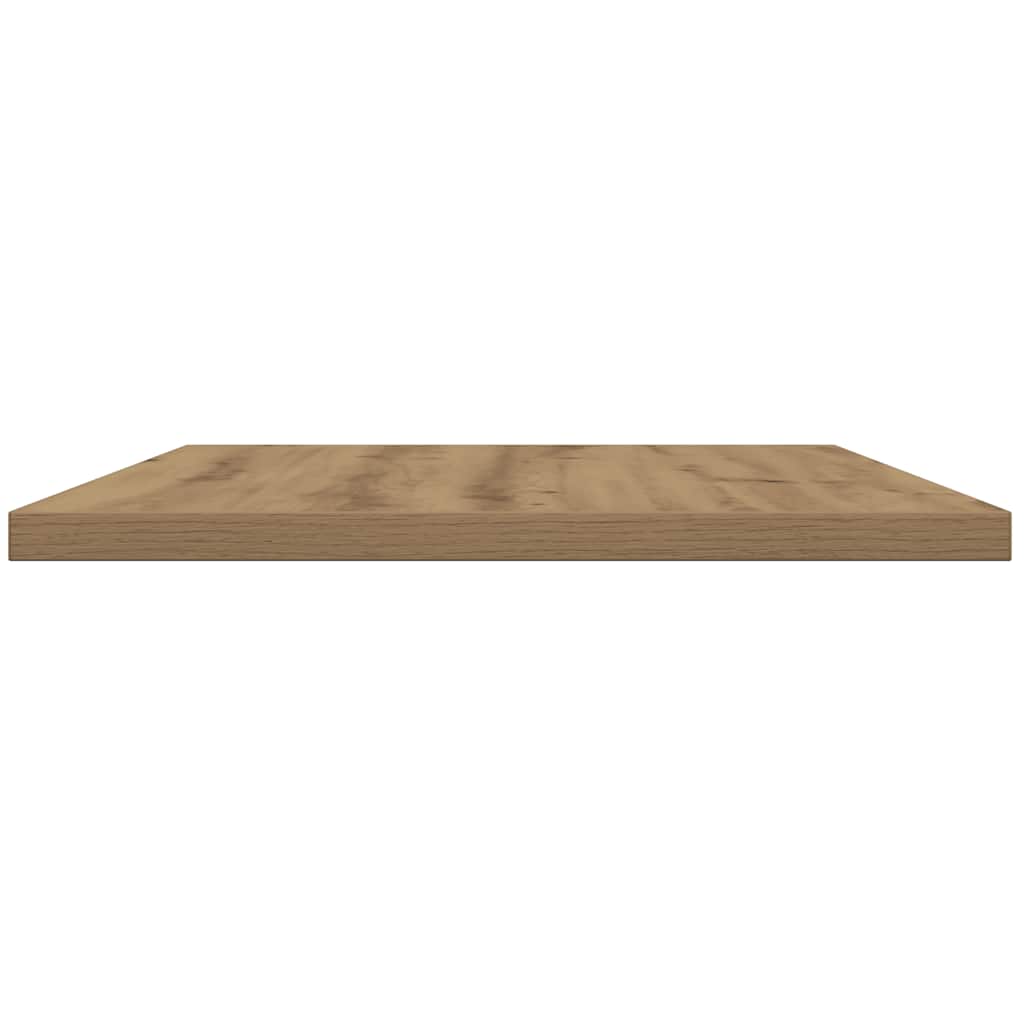 Panneau De Bibliothèque 4 Pcs 40X30X1,5 Cm Chêne Artisanal