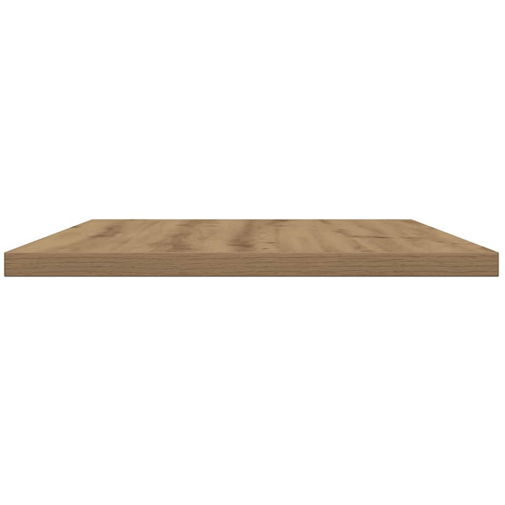 Panneau De Bibliothèque 4 Pcs 40X30X1,5 Cm Chêne Artisanal
