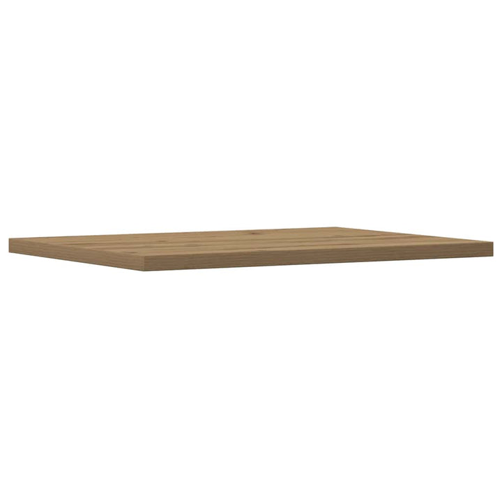 Panneau De Bibliothèque 4 Pcs 40X30X1,5 Cm Chêne Artisanal