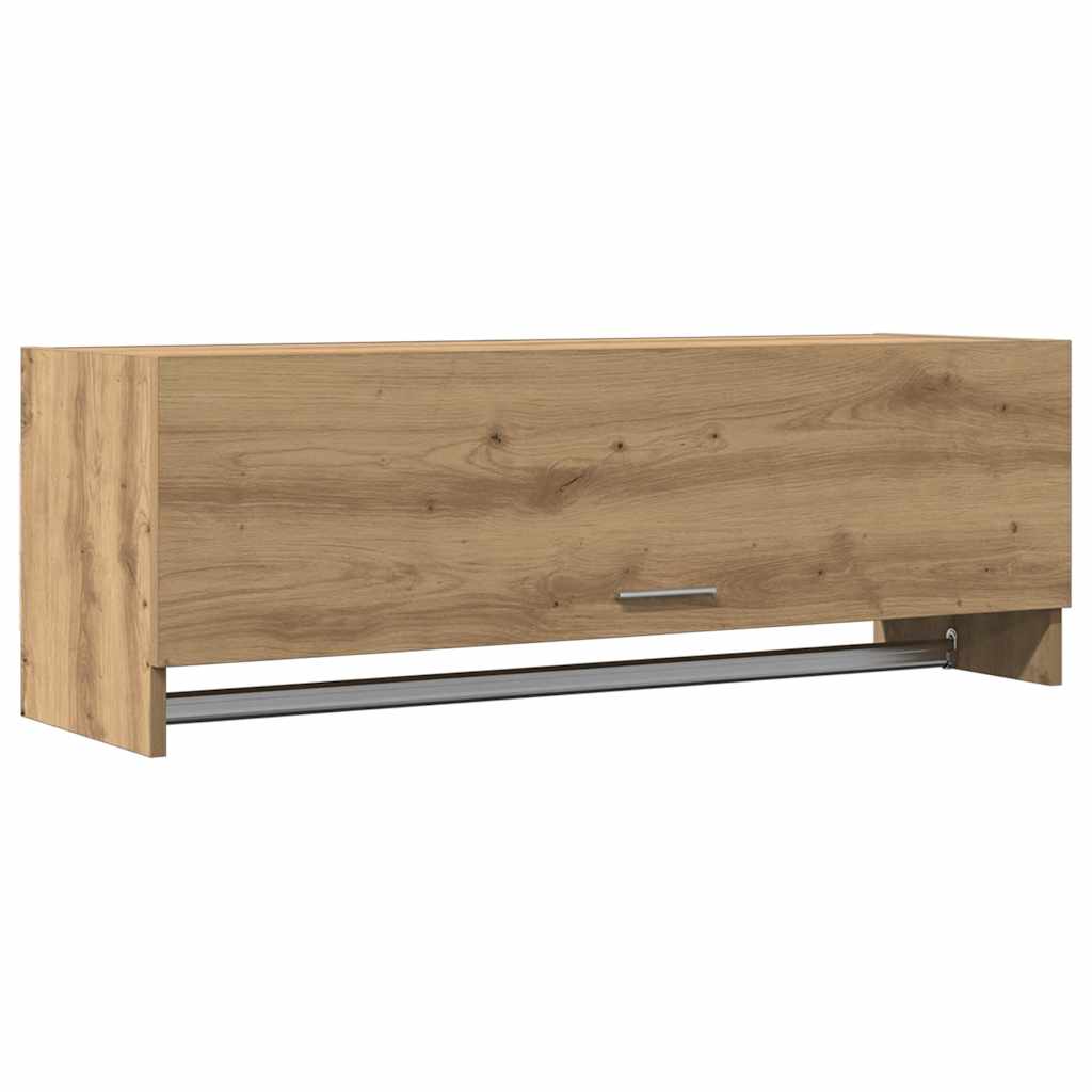 Garde-Robe 100X32,5X35 Cm Bois D'ingénierie Chêne Artisanal