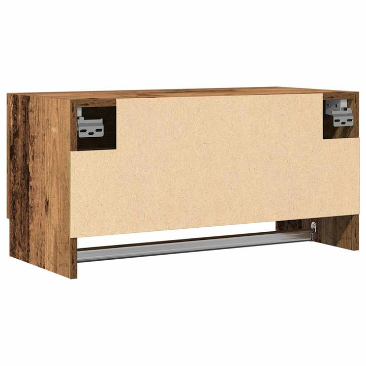 Garde-Robe 70X32,5X35 Cm Bois D'ingénierie Vieux Bois