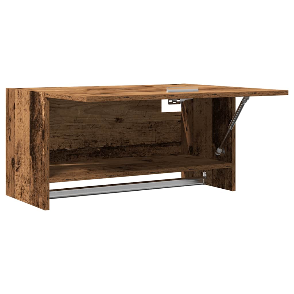 Garde-Robe 70X32,5X35 Cm Bois D'ingénierie Vieux Bois