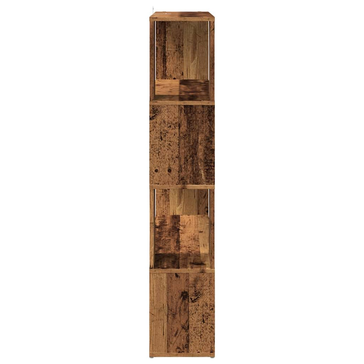 Bibliothèque/Séparateur De Pièce 100X24X124,5 Cm Vieux Bois