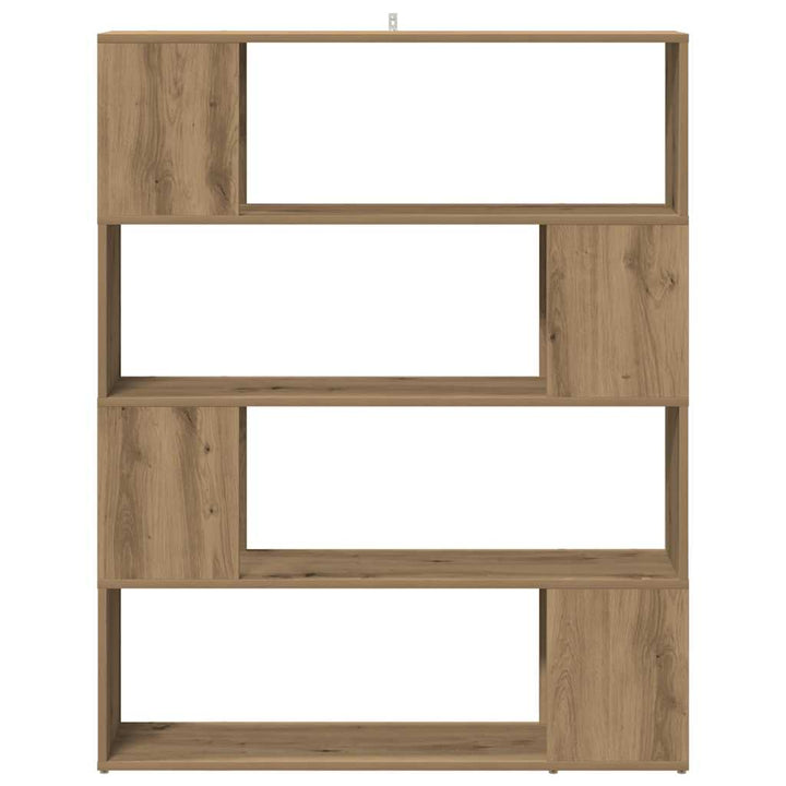 Bibliothèque/Séparateur De Pièce 100X24X124,5Cm Chêne Artisanal