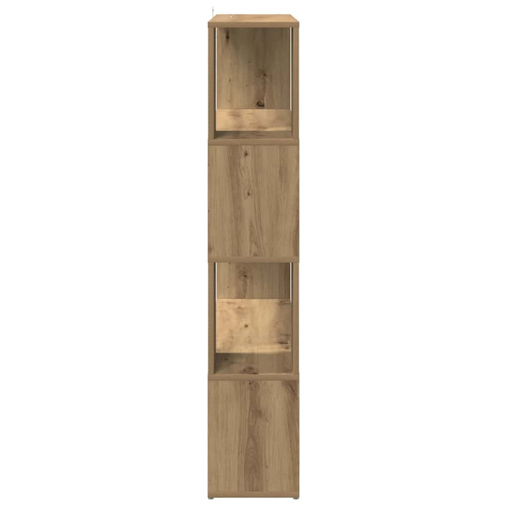 Bibliothèque/Séparateur De Pièce 100X24X124,5Cm Chêne Artisanal