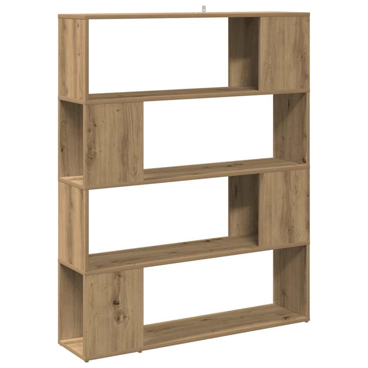 Bibliothèque/Séparateur De Pièce 100X24X124,5Cm Chêne Artisanal