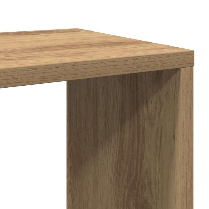 Bibliothèque/Séparateur De Pièce 100X24X124,5Cm Chêne Artisanal
