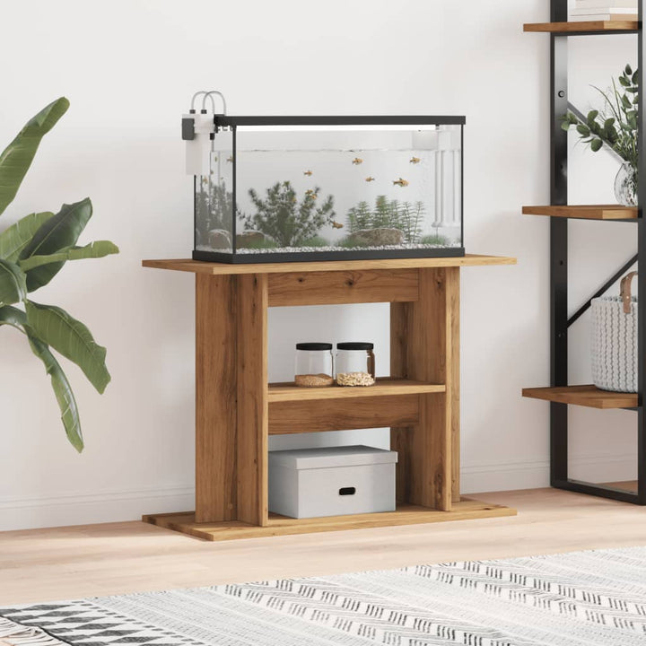 Support Pour Aquarium Bois D'ingénierie