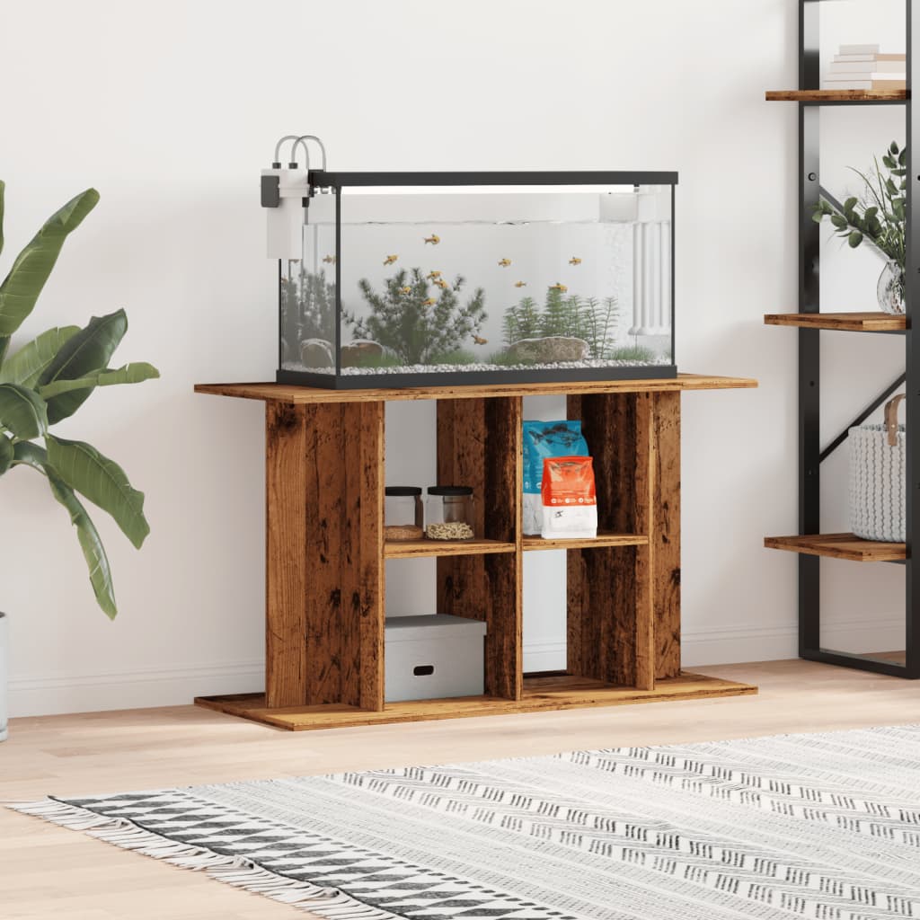 Support Pour Aquarium Bois D'ingénierie