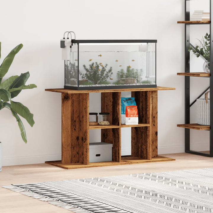 Support Pour Aquarium Bois D'ingénierie