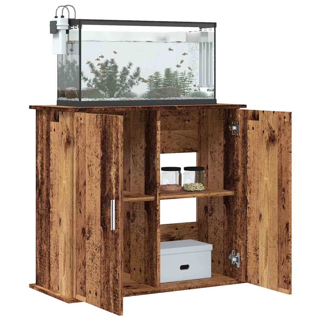 Support Pour Aquarium Bois D'ingénierie