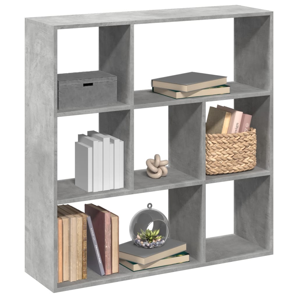 Bibliothèque 102X29X Bois D'ingénierie Gris Béton