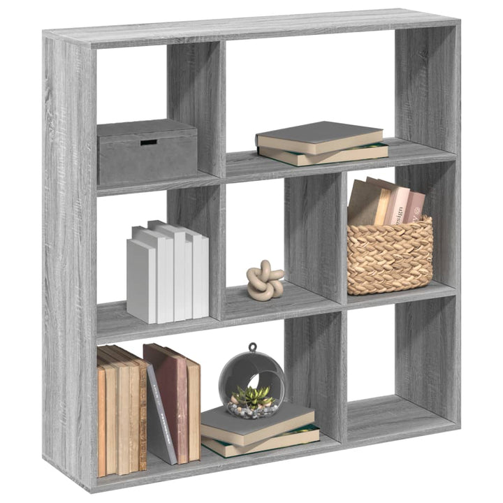 Bibliothèque 102X29X Bois D'ingénierie Sonoma Gris