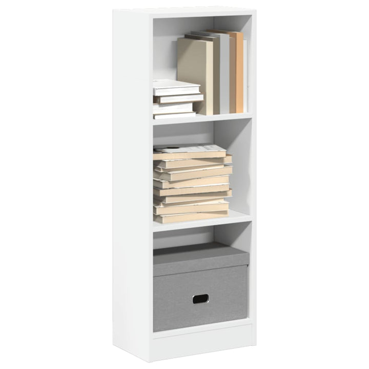 Bibliothèque 40X24X Bois D'ingénierie Blanc