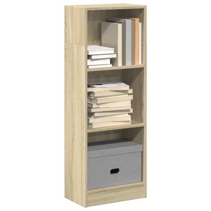 Bibliothèque 80X24X Bois D'ingénierie Chêne Sonoma