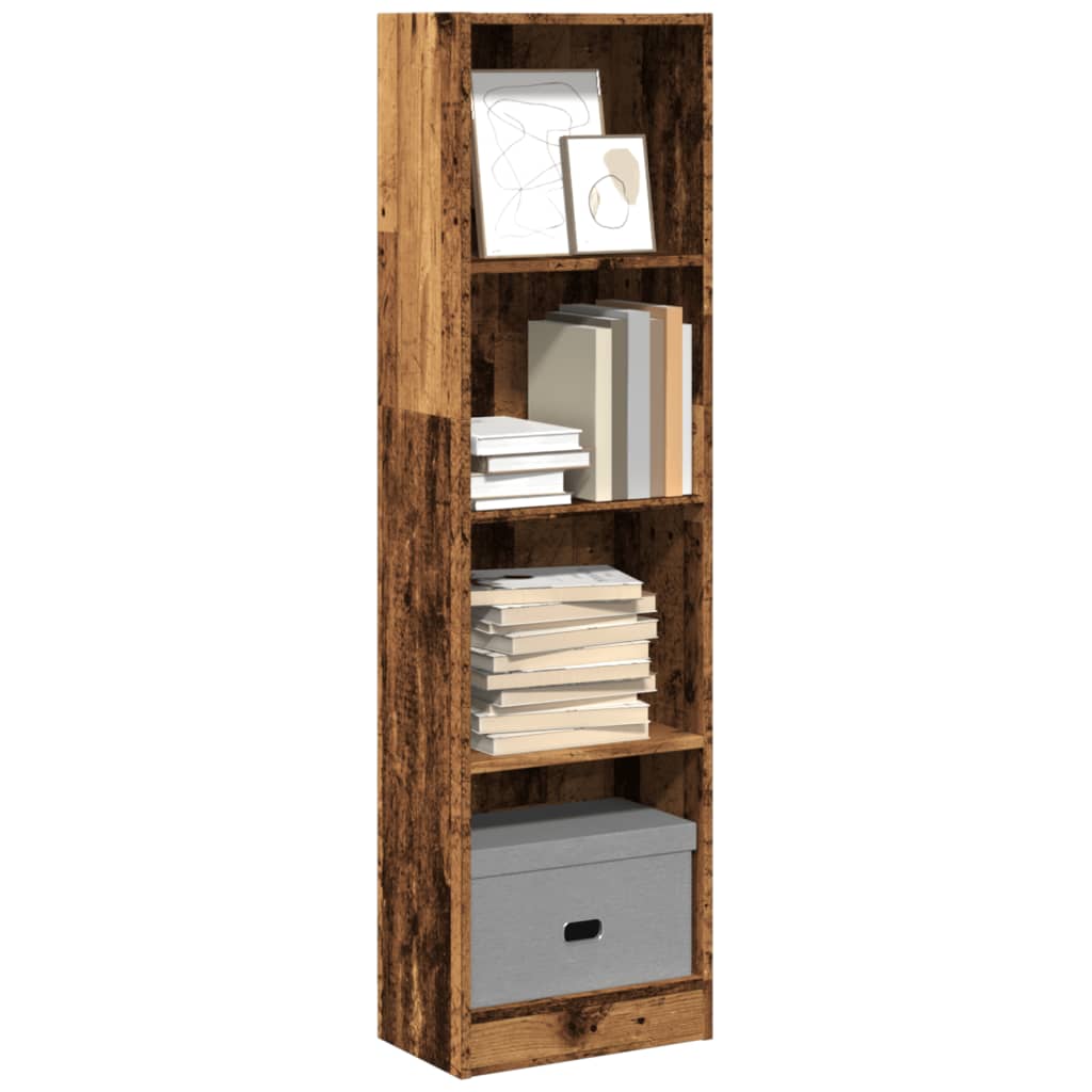 Bibliothèque 60X24X Bois D'ingénierie Vieux Bois
