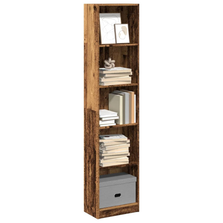 Bibliothèque 60X24X Bois D'ingénierie Vieux Bois