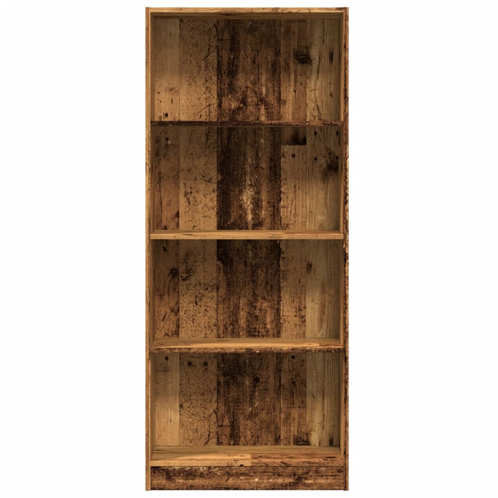 Bibliothèque 60X24X Bois D'ingénierie Vieux Bois