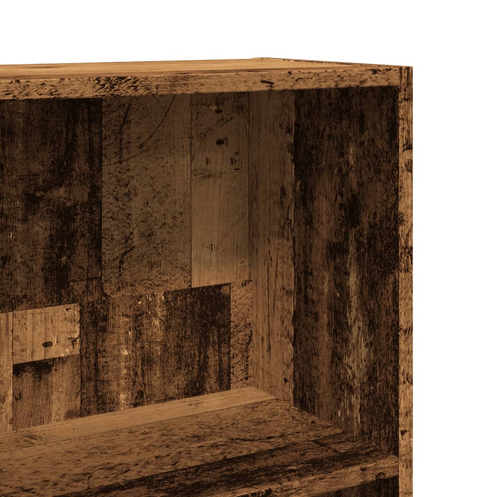Bibliothèque 60X24X Bois D'ingénierie Vieux Bois