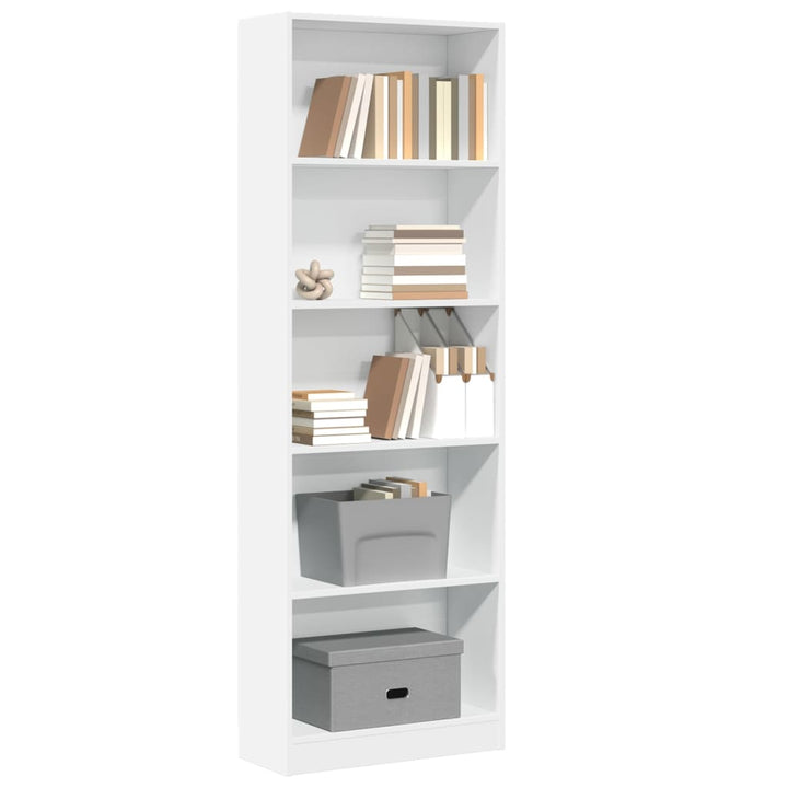 Bibliothèque 40X24X Bois D'ingénierie Blanc