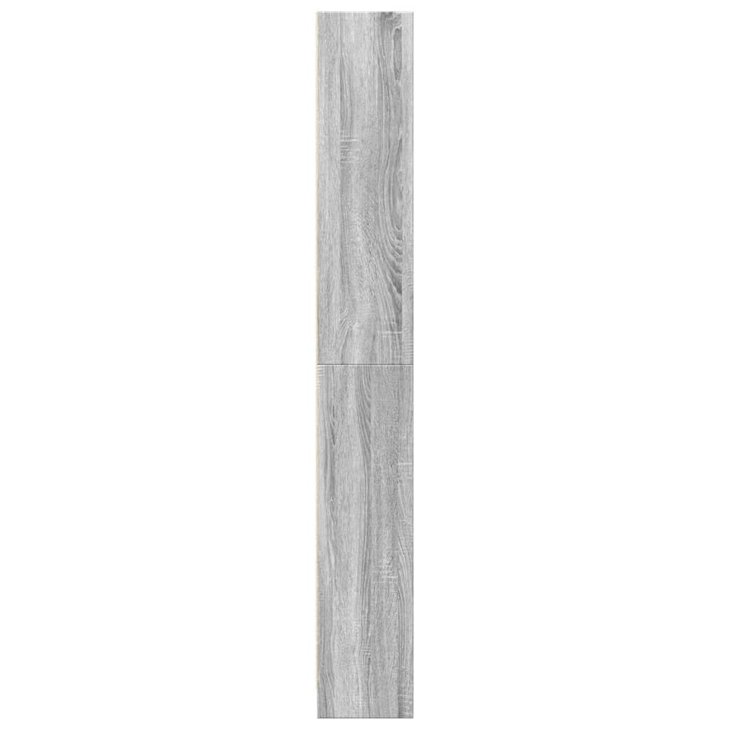 Bibliothèque 80X24X Bois D'ingénierie Sonoma Gris