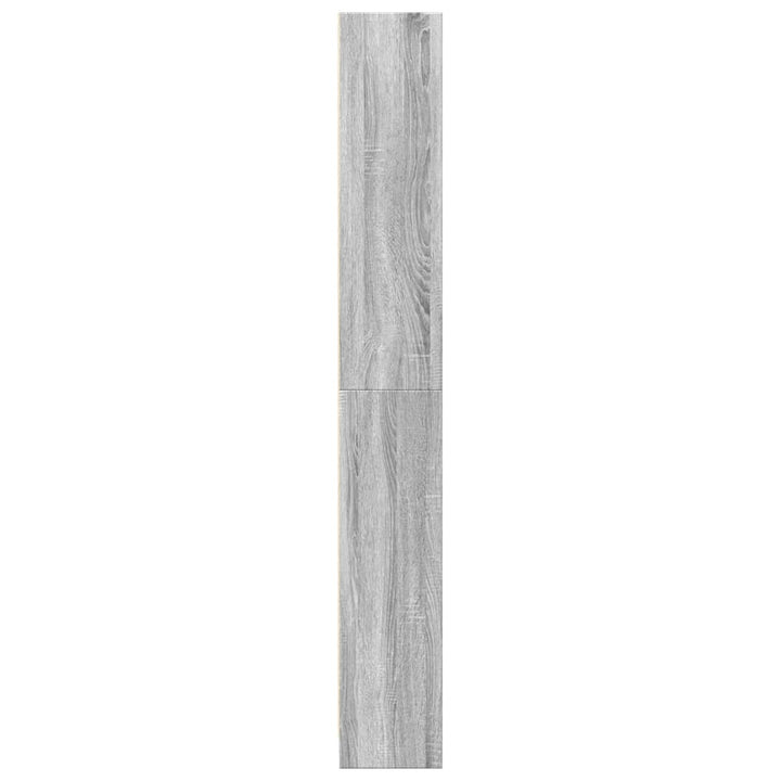 Bibliothèque 80X24X Bois D'ingénierie Sonoma Gris